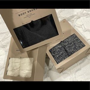 3 Pairs BRAND NEW Hunter Socks - TALL - MEDIUM